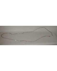 Chevy Fuel Line, Convertible Long Inside Frame, 1955-1957
