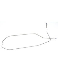 Chevy Fuel Line, Long, Gas Tank To Fuel Pump, Outside Frame, For Cars With 2 x 4-Barrel Carburetors Or Fuel Injection, 3/8", Wagon, Nomad, Sedan, 1956-1957