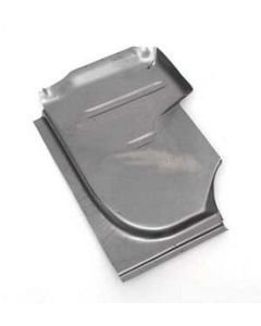 Chevy Under Seat Floor Pan, Left, Rear, 1955-1957
