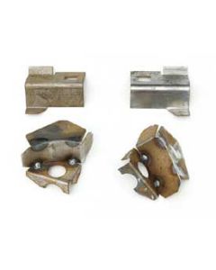 Chevy Lower Cowl To Front Fender Mounting Brackets, 1957