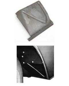 Left Front Lower Inner Fender Extension,1955
