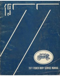 Nova Fisher Body Service Manual, 1977