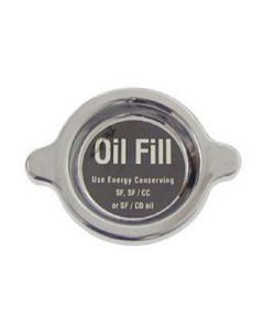 Nova Oil Filler Tube Cap, Chrome, 1967-1969