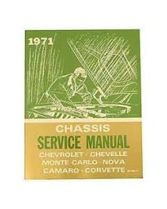 El Camino Service Shop Manual, 1971