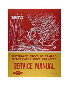 1972 El Camino Service Shop Manual