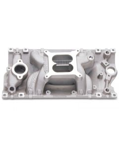 Classic Chevy - Intake Manifold, Edelbrock, Vortec Air Gap, Small Block)