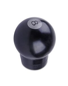 Nova Gear Shift Knob, Black 8 Ball, 1967-2002