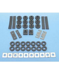 Body Mount Set,Sedan/Wagon,55-57