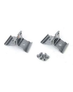 Chevy Corner Fin Molding Clips, Stainless Steel, 1957