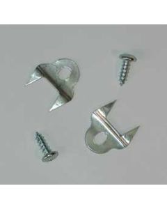 Chevy Door Weatherstrip Retainers, Upper, 1955-1957