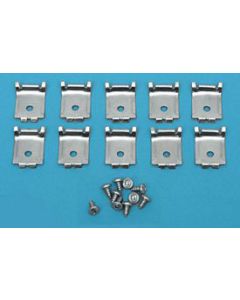 Chevy Rocker Molding Clip Set, 1955