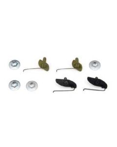 Chevy Rear Gold Or Front Hood V Clip Set, 1957
