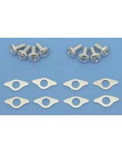 Chevy Valve Cover Screw & Retainer Set, Small Block, 1955-1957