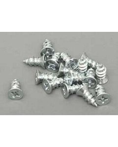 Chevy Door Beltline Molding Screw Set, Zinc Plated, Hardtop & Convertible, 1955-1957