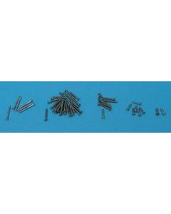 Chevy Interior Garnish Molding Trim Screw Set, 2-Door Hardtop, 1955-1957