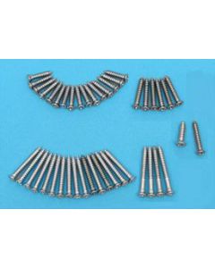 Chevy Interior Garnish Molding Trim Screw Set, 2-Door Sedan, 1956-1957