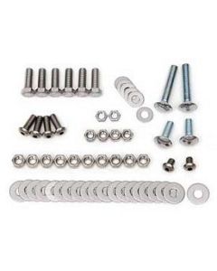 1955 Rear Bumper Stainless Steel Bolt, Hardware Kit