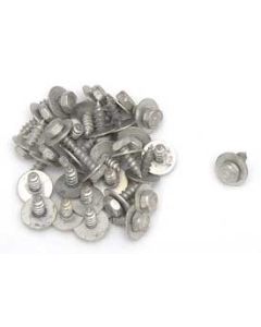 Chevy Front End Sheet Metal Screws, Cadmium Plated, 1/4", 1955-1957