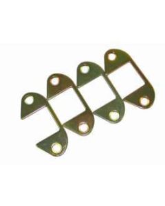 Chevy Door Hinge Cover Set, 2-Door, 1955-1957