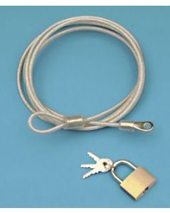 Chevy Car Cover Lock & Cable, 1955-1957
