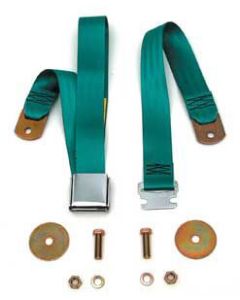 1955-1957 Chevy Seat Belt Rear Turquoise