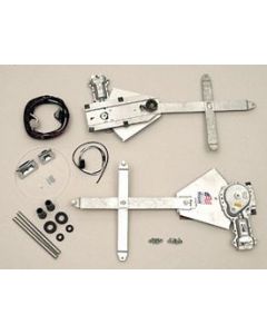 Chevy Power Windows, Doors Only, 2-Door Sedan, 1955-1957