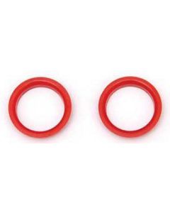 Chevy Horn Insulators, Red, 1955-1956