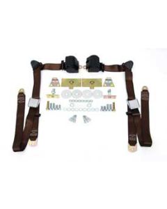 Seat Belts,3-Point Shoulder Harness,Brown,55-57