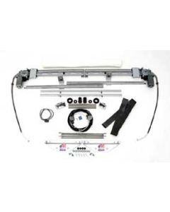 Chevy Power Window Kit, Vent Window Delete, 2-Door Sedan OrWagon, Doors Only, 1955-1957