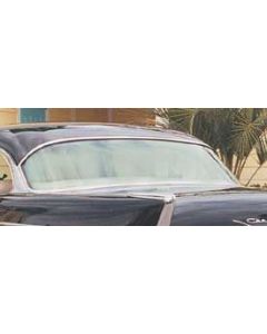 Chevy Rear Glass, Tinted, 2-Door Hardtop, 1955-1957