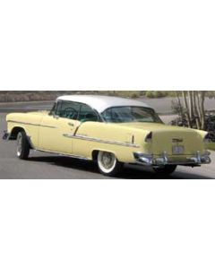 Chevy Rear Glass, Date Coded, Tinted, 2-Door Hardtop, 1955-1957