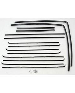 Chevy Window Felt Kit, 2-Door Wagon, 210, 1955-1957