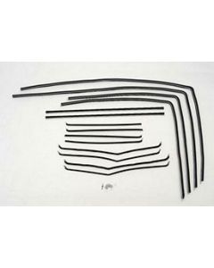 Chevy Window Felt Kit, 4-Door Sedan, 150 Or 210, 1955-1957
