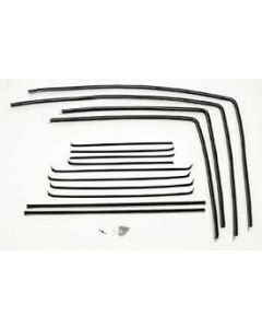 Side Glass Window Felt,4-Door Wagon,Bel Air,55-57