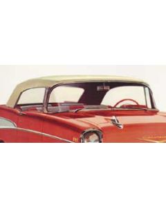 Chevy Quarter Glass, Clear, Convertible, 1955-1957