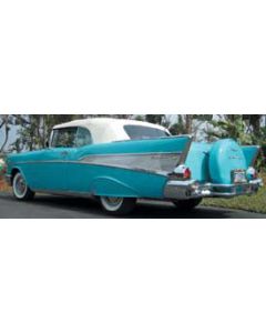 Chevy Side Glass Set, Date Coded, Tinted, Convertible, 1955-1957