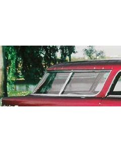 Chevy Sliding Rear Quarter Glass, Tinted, Nomad, 1955-1957