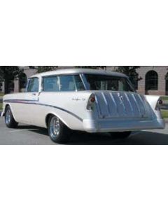 Chevy Side Glass Set, Date Coded, Tinted, Nomad, 1955-1957