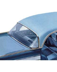 Chevy Rear Glass, Tinted, 4-Door Hardtop, 1956-1957