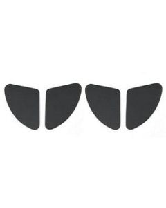 Chevy Rear Bumper End Decal Set, 1957