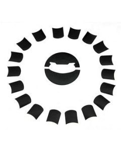 Chevy Wheel Cover Decal Set, Bel Air, 1957