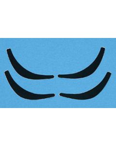 Chevy Headlight Bezel Decal Set, 1957