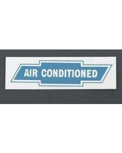 Factory Air Conditioning Window Decal,55-60