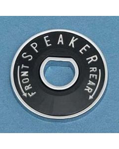 Chevy Rear Seat Speaker Switch Bezel, 1955-1956