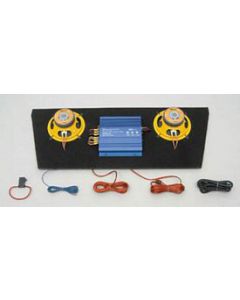 Chevy Back Seat Driver Speaker & Amp Package, 1955-1957