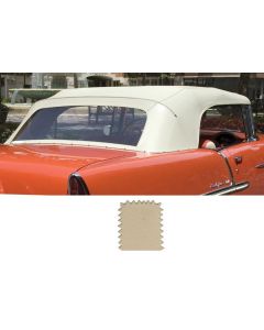Chevy Convertible Top, Beige, 1955-1957