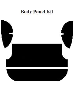 Chevy Insulation, QuietRide, AcoustiShield, Body Panel Kit,4 Door Sedan, 1958