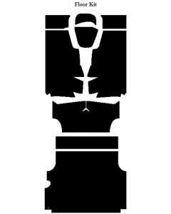 Chevy Insulation, QuietRide, AcoustiShield, Floor Kit, Sedan Delivery, 1958