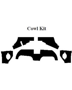 Chevy Insulation, QuietRide, AcoustiShield, Cowl Kit, 4 Door Sedan, 1959-1960