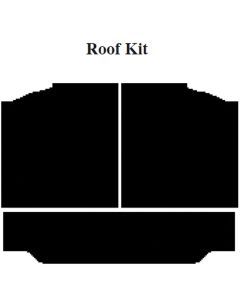 Chevy Insulation, QuietRide, AcoustiShield, Roof Kit, 4 Door Sedan, 1959-1960